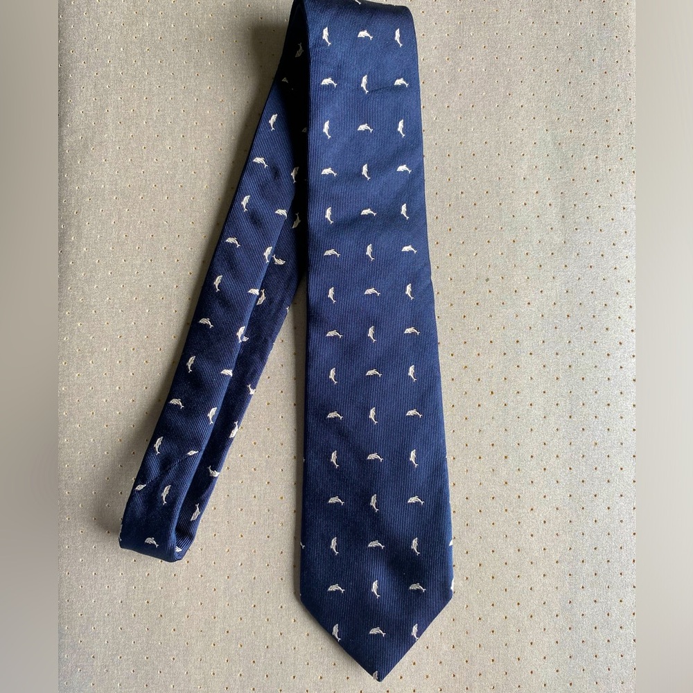 Vintage Les Copains Tie 100% silk made in Italy